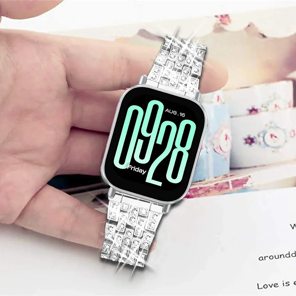 Stainless Steel With Diamond W - Titan Smartwatch Accessories avaliação e preço