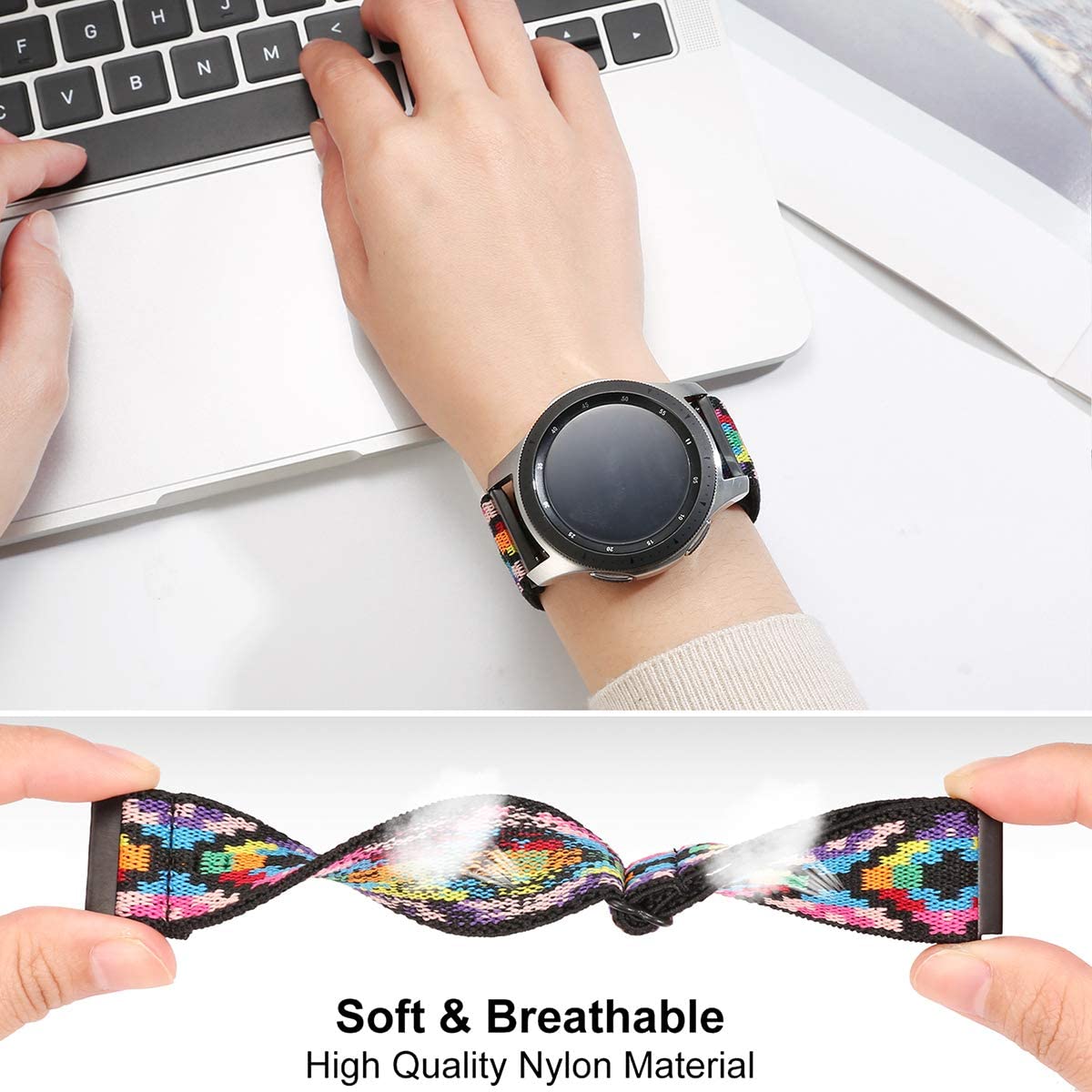 22mm Adjustable Strap For OneP - Smartwatch X2 avaliação e preço