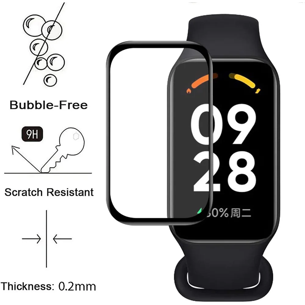 1-3pcs 3D Composite Film For R - Xiaomi Smartwatch Accessories avaliação e preço