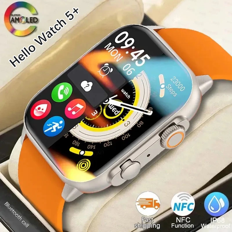 2026 Original Hello Watch 5+ S - Smartwatch Nexus avaliação e preço