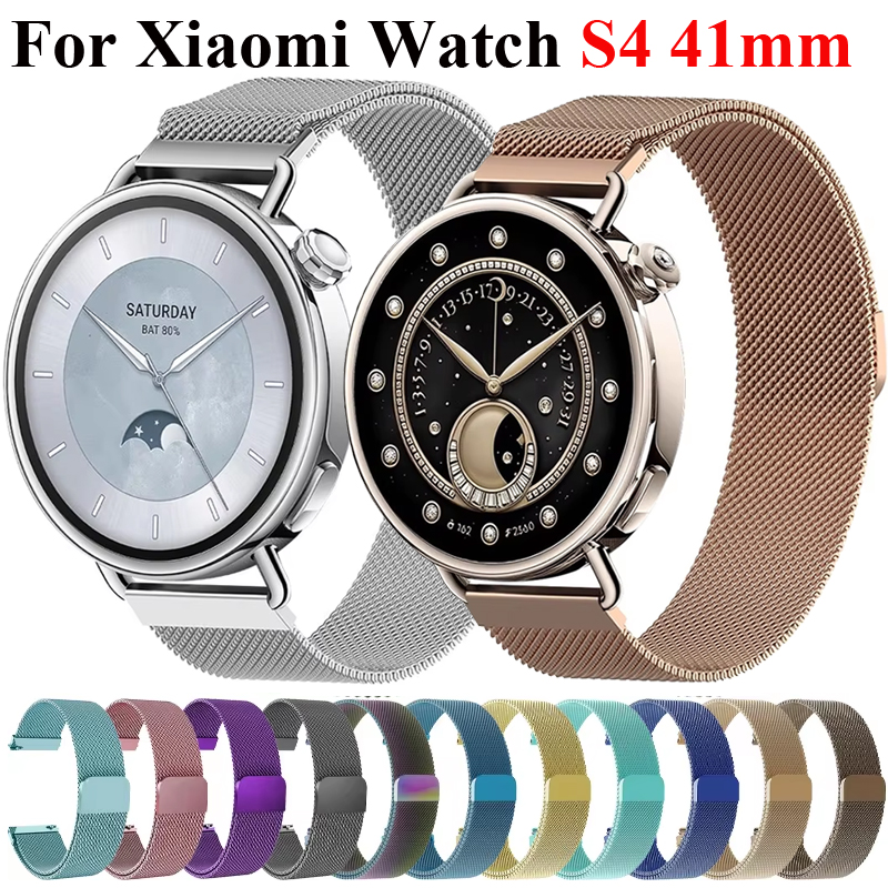 18mm Milanese Loop Strap For X - Xiaomi Smartwatch S4 Accessories avaliação e preço