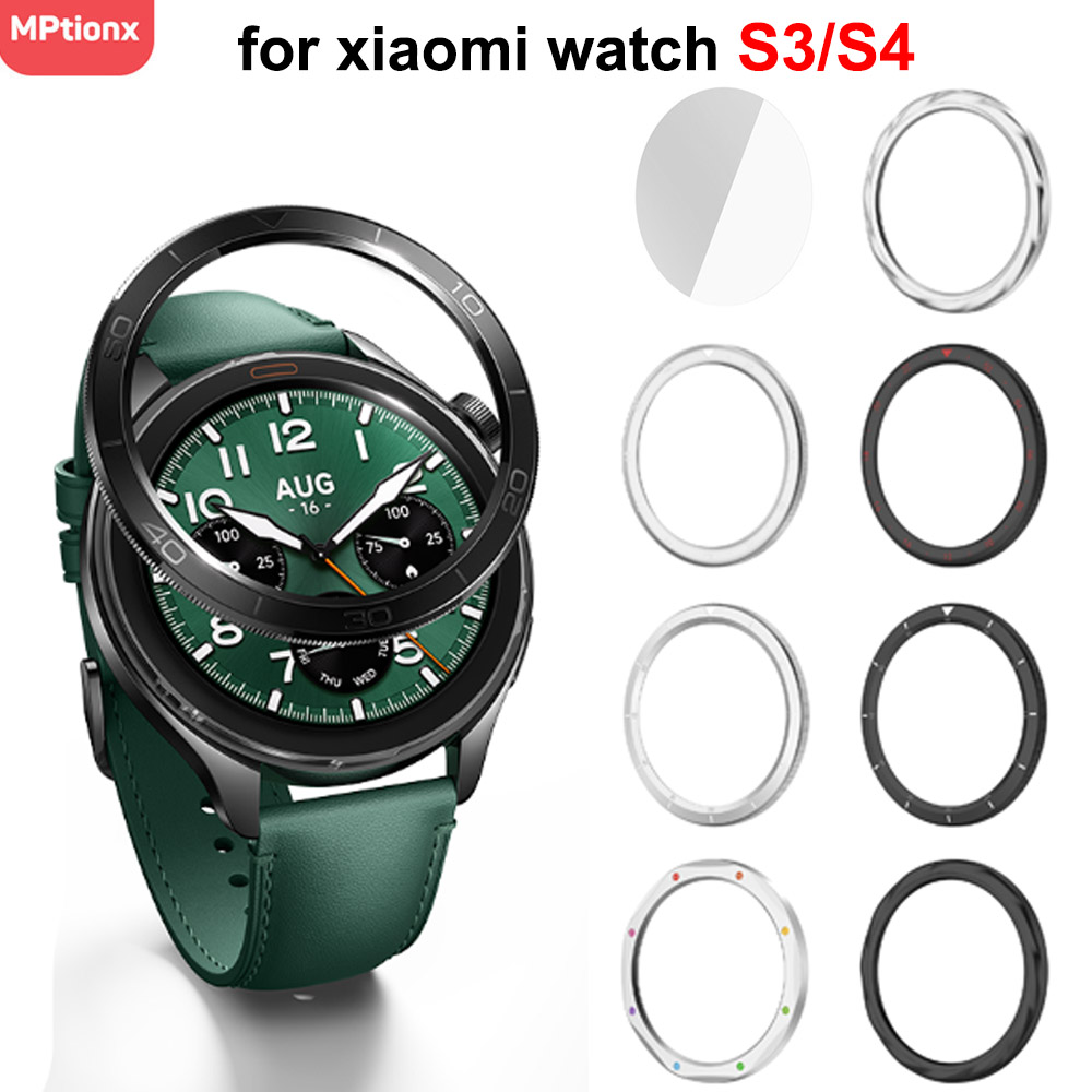 Metal Bezel Ring For Xiaomi Wa - Xiaomi Smartwatch Accessories avaliação e preço