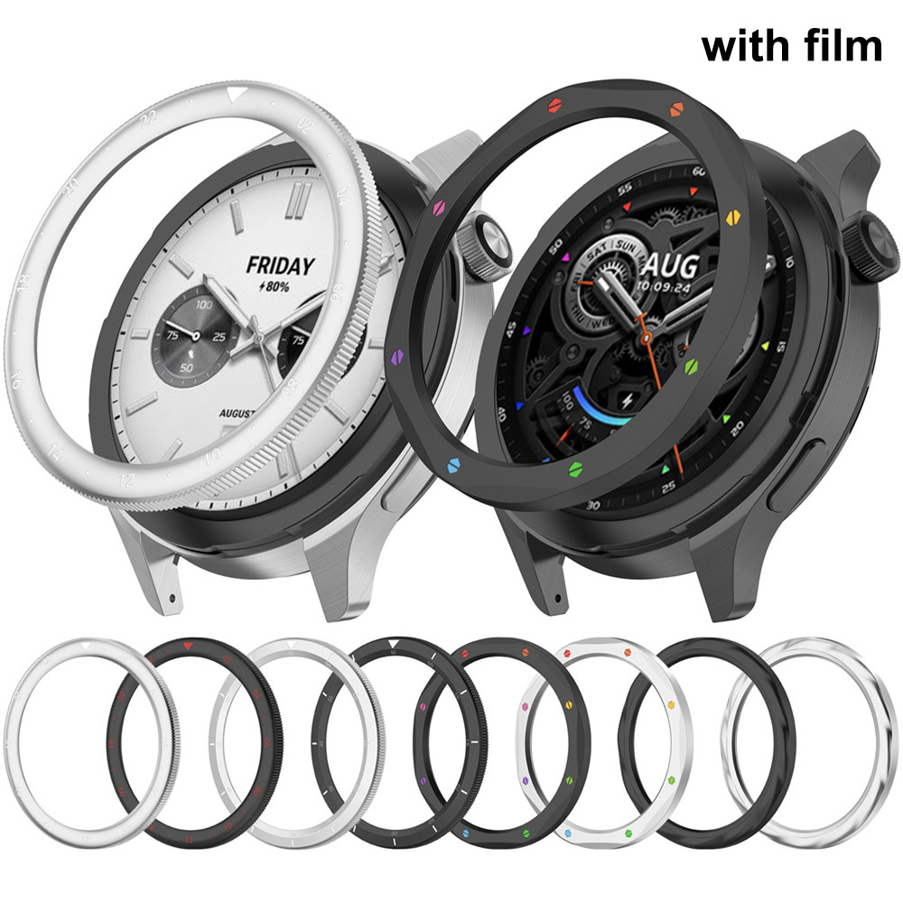 Metal Bezel Ring For Xiaomi Wa - Xiaomi Smartwatch Accessories avaliação e preço