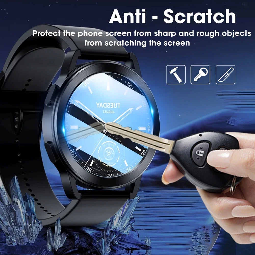 2PCS Tempered Glass For Xiaomi - Xiaomi Smartwatch S4 Accessories avaliação e preço