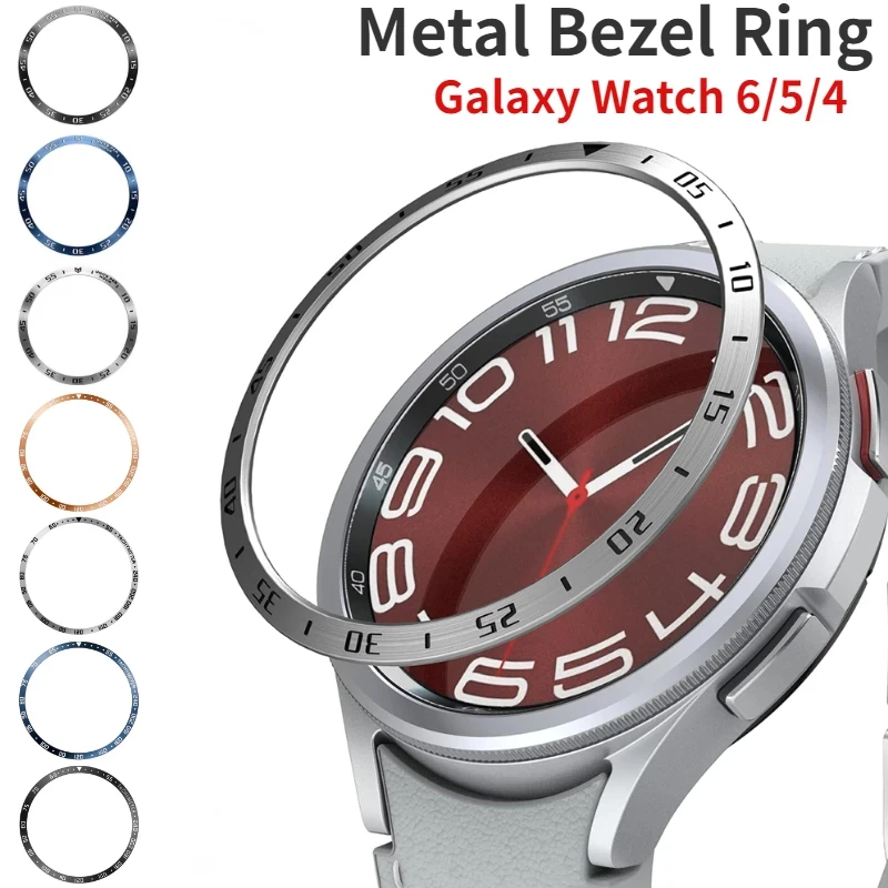 Metal Bezel Ring For Samsung G - Accessories For Galaxy Watch 5 avaliação e preço