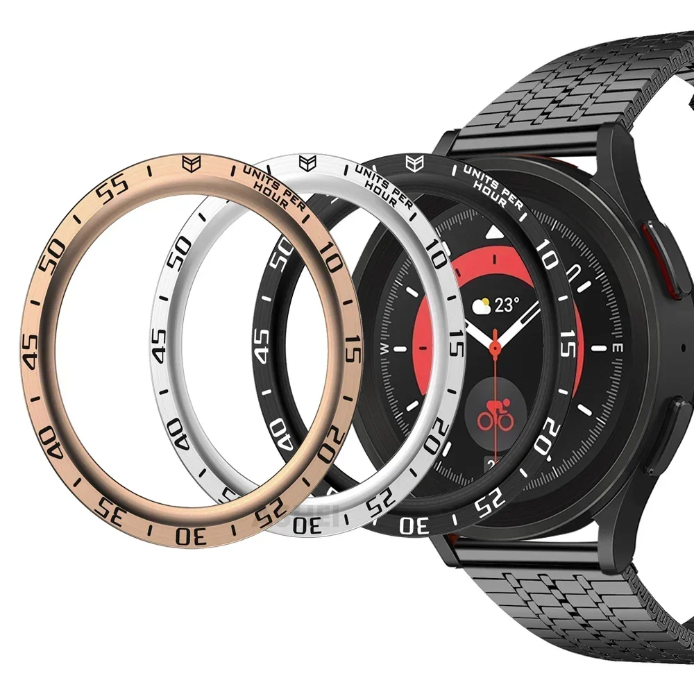 Metal Bezel Ring For Samsung G - Accessories For Galaxy Watch 5 avaliação e preço