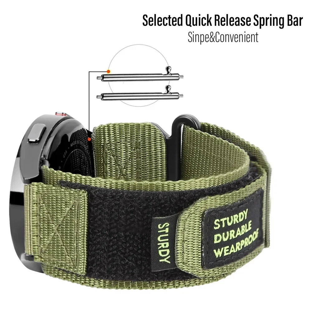 Quick Fit Nylon Strap for Sams - Nylon Nato Strap avaliação e preço