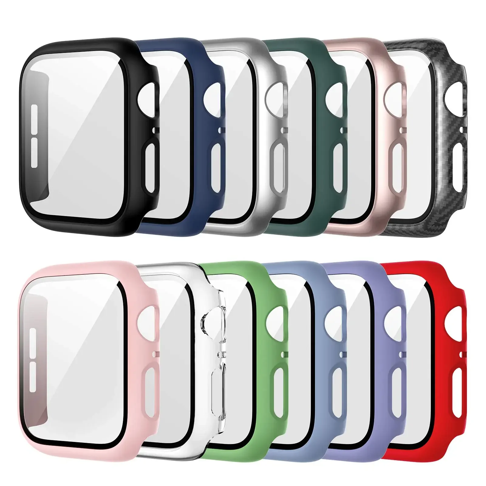 Tempered Glass+cover For Apple - Garmin Smartwatch Accessories avaliação e preço