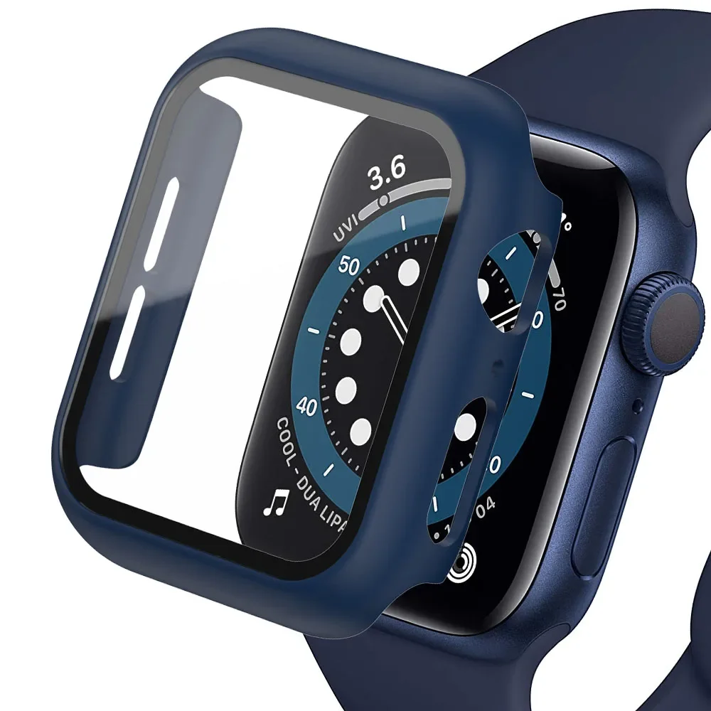 Tempered Glass+cover For Apple - Garmin Smartwatch Accessories avaliação e preço