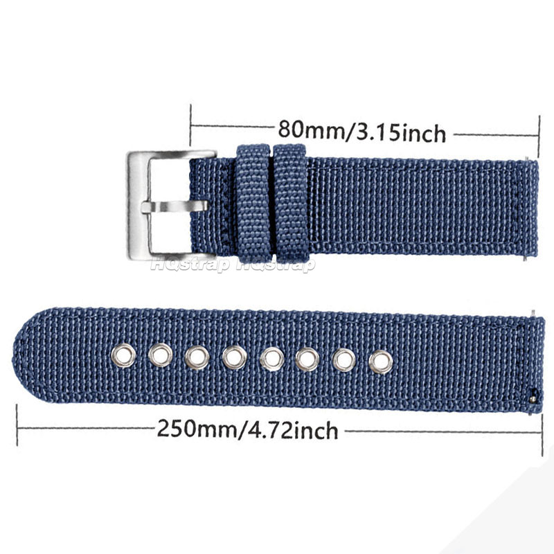 Nylon Strap 18mm 20mm 22mm Ban - Nylon Nato Strap avaliação e preço