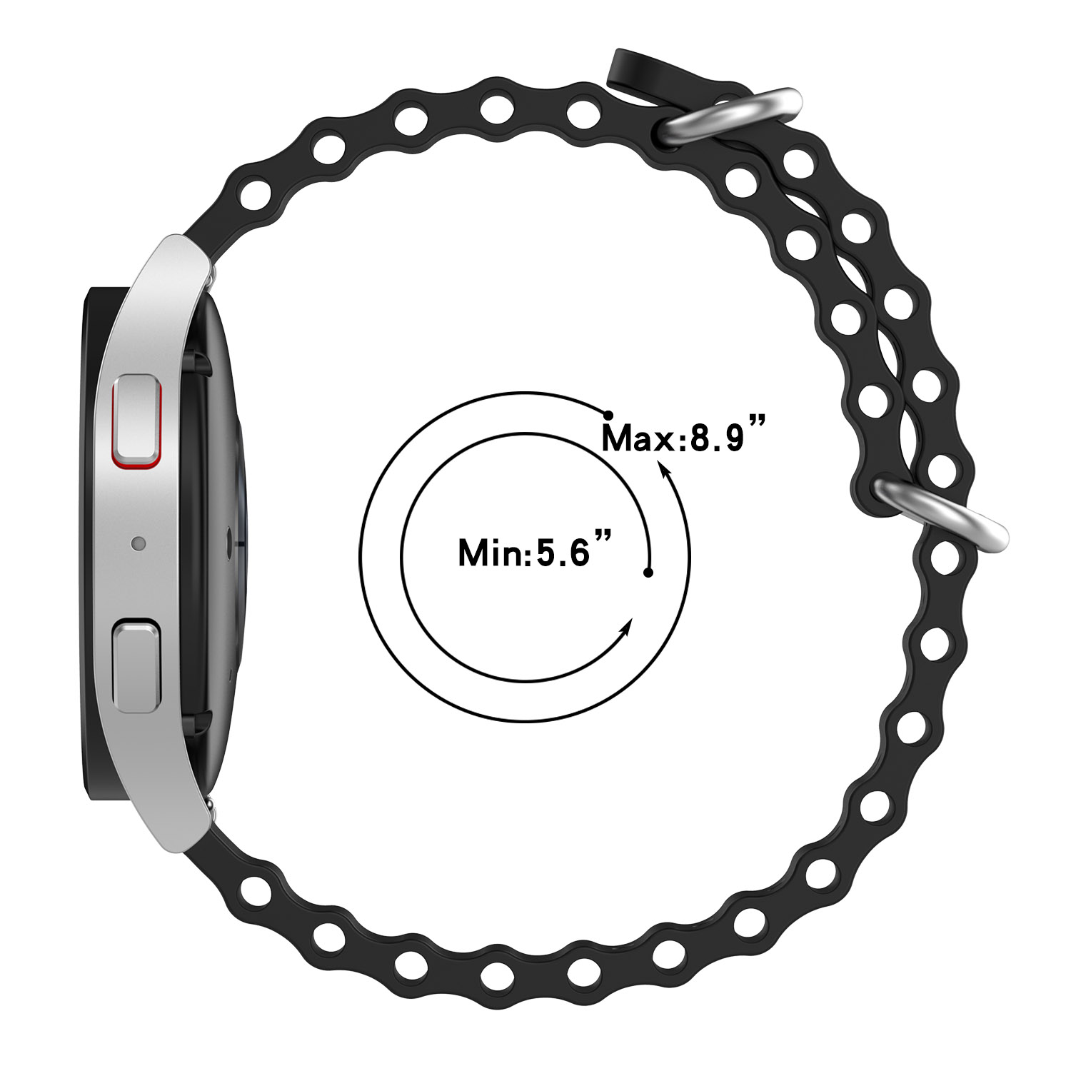 22mm Ocean Strap For OnePlus W - Smartwatch X2 avaliação e preço