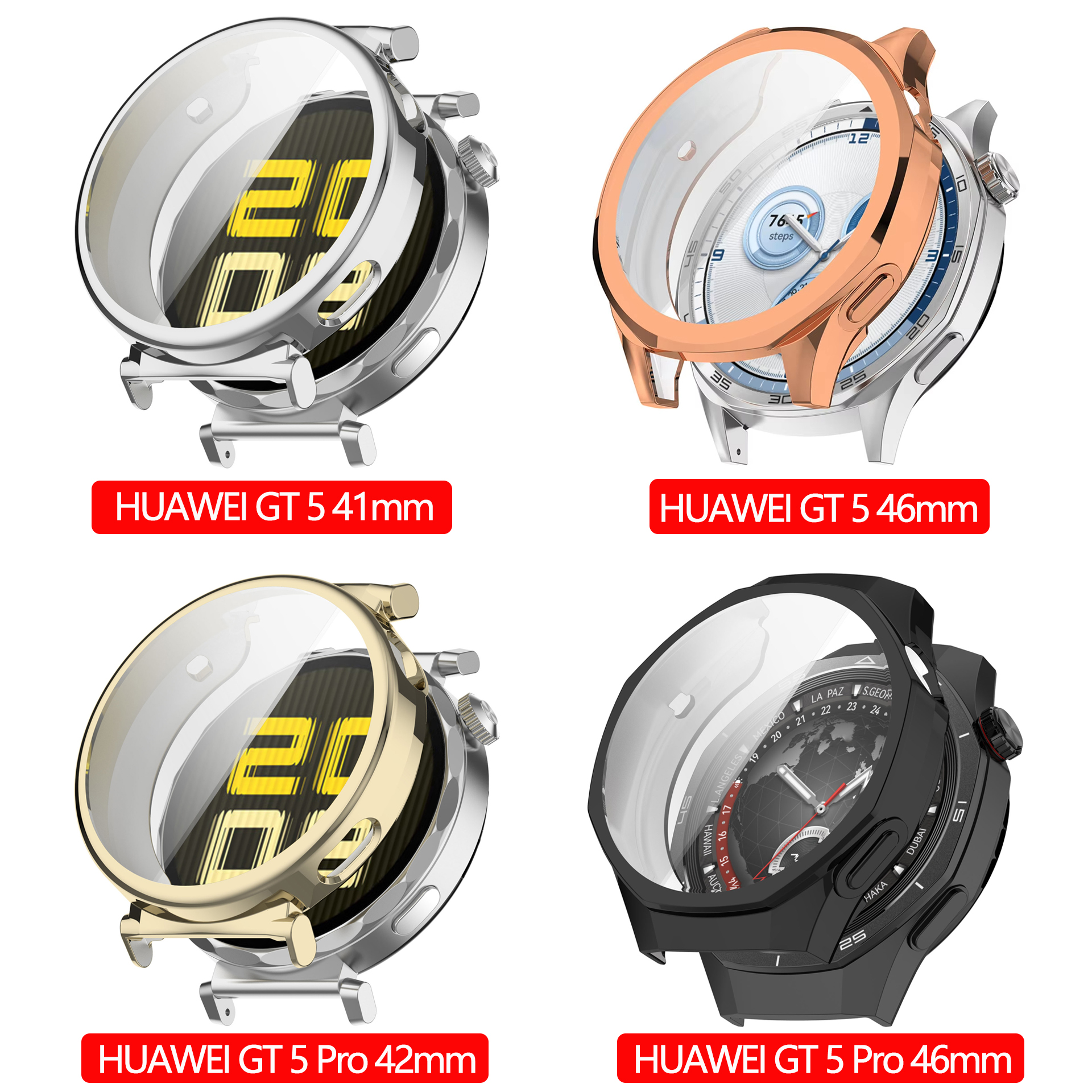 Case For HUAWEI Watch GT 5/5 P - Huawei Smartwatch Accessories avaliação e preço