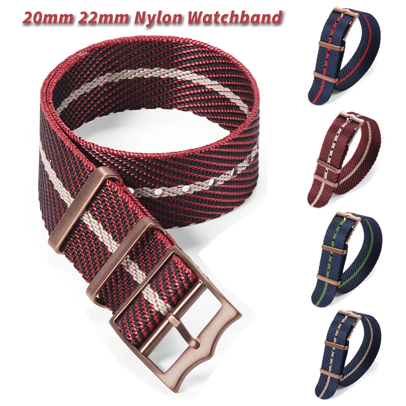 20mm22mm Premium-Grade Militar - Nylon Nato Strap avaliação e preço