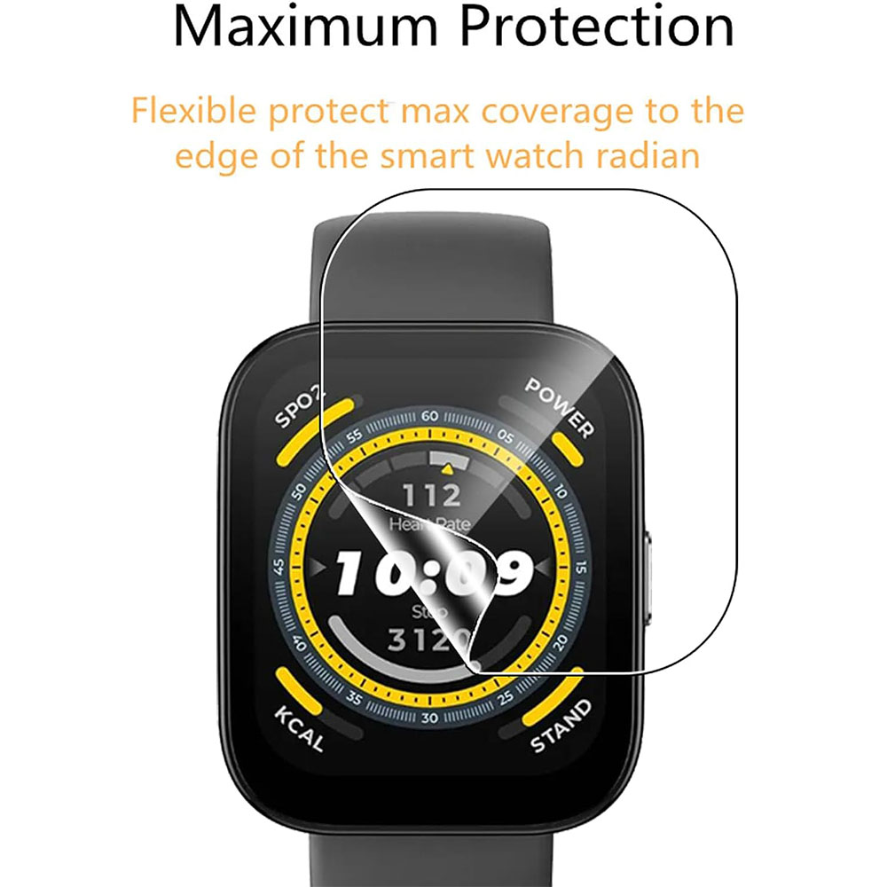 3PCS Clear HD Film Screen Prot - Watch Face Protector avaliação e preço