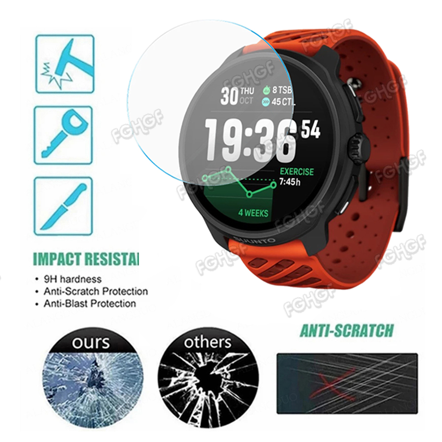Tempered Glass Protective Film - Smart Watch Accessories avaliação e preço
