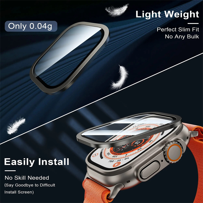 Tempered Glass for Apple Watch - Watch Case Bumper avaliação e preço