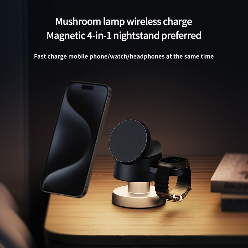 3 in 1 Wireless Charger For iP - Smartwatch Ac avaliação e preço