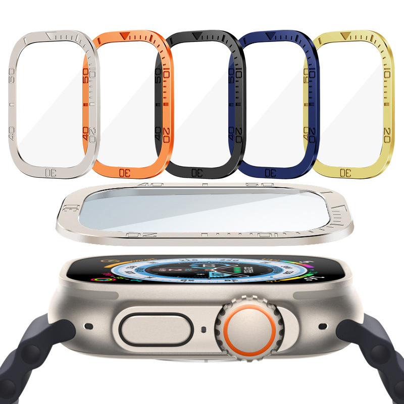 Tempered Glass for Apple Watch - Watch Case Bumper avaliação e preço