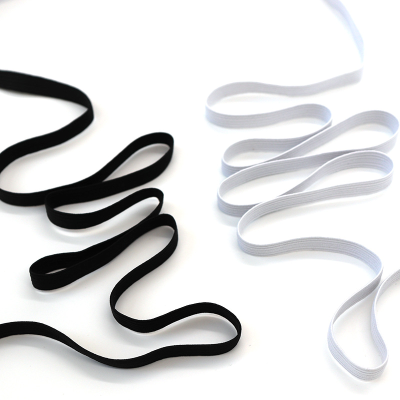 White Black 3mm Flat Elastic B - Milanaise Mesh Band avaliação e preço