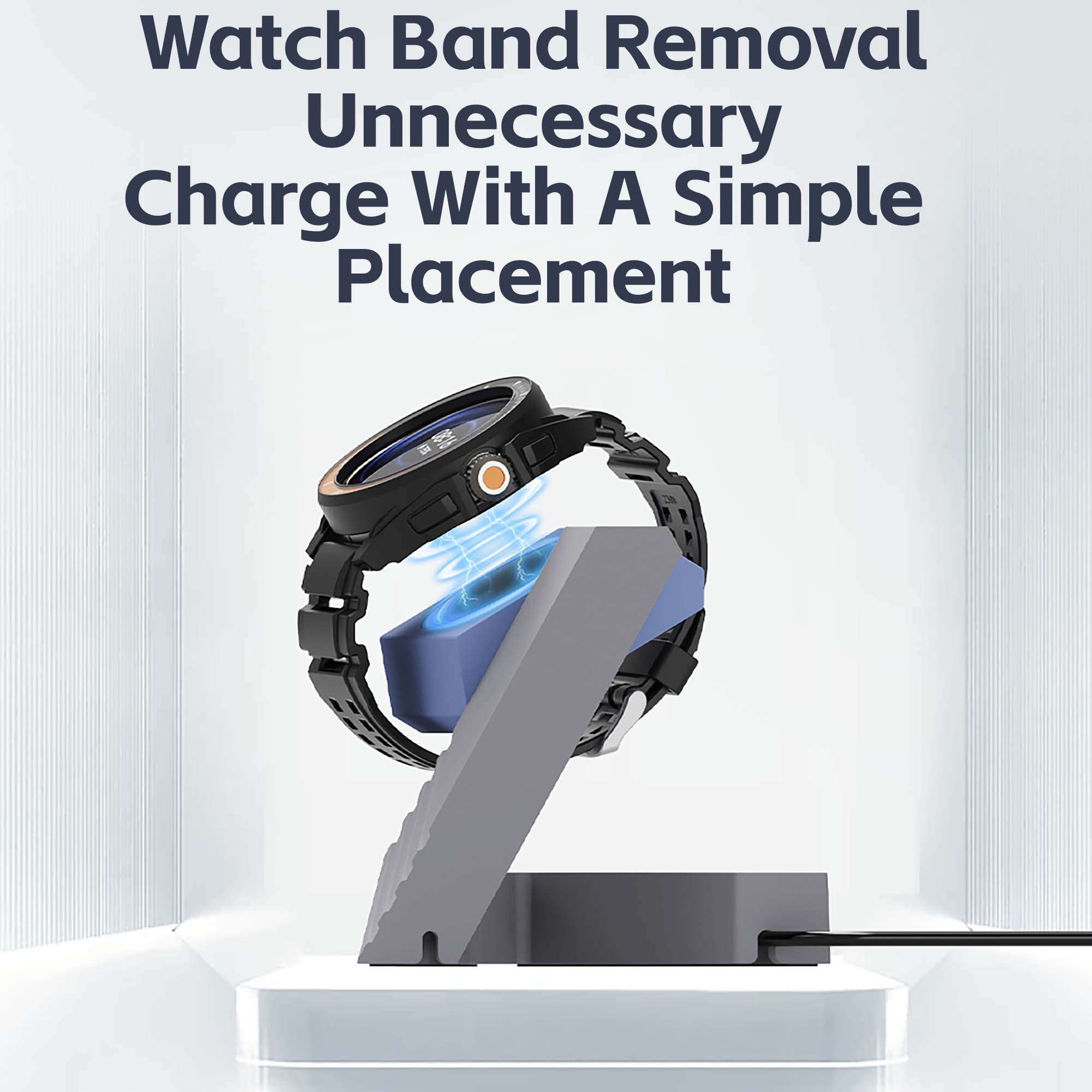 PC Geometric watch stand Dock  - Xiaomi Smartwatch S4 Accessories avaliação e preço