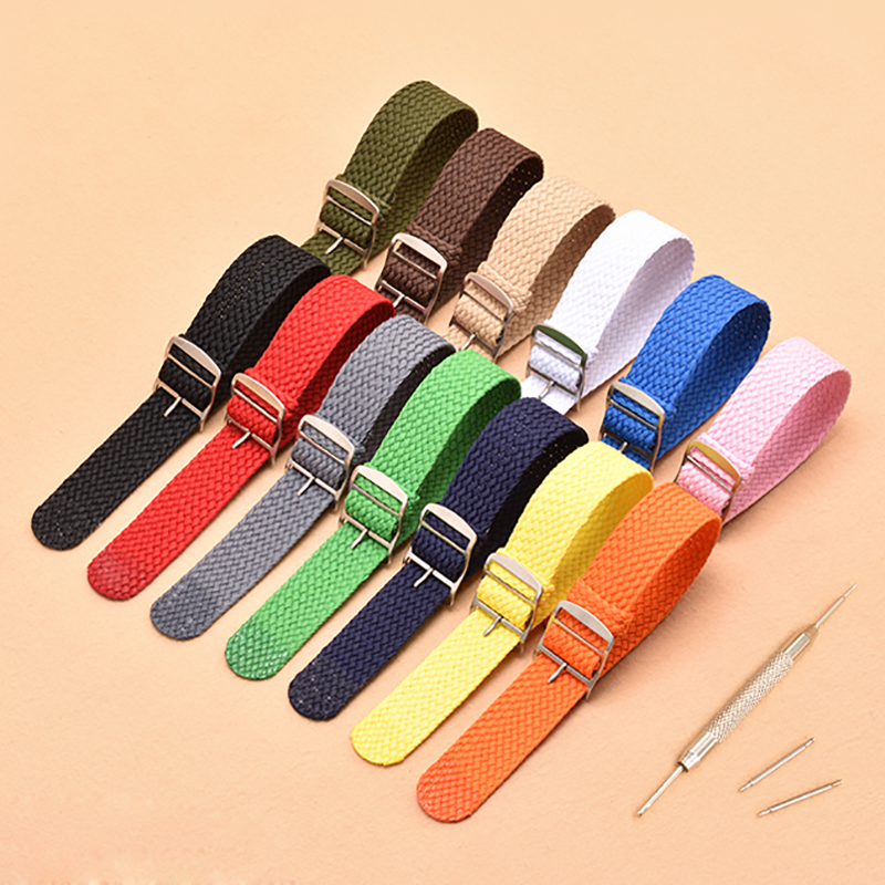 Nylon Weave Watch Strap for Pe - Nylon Nato Strap avaliação e preço