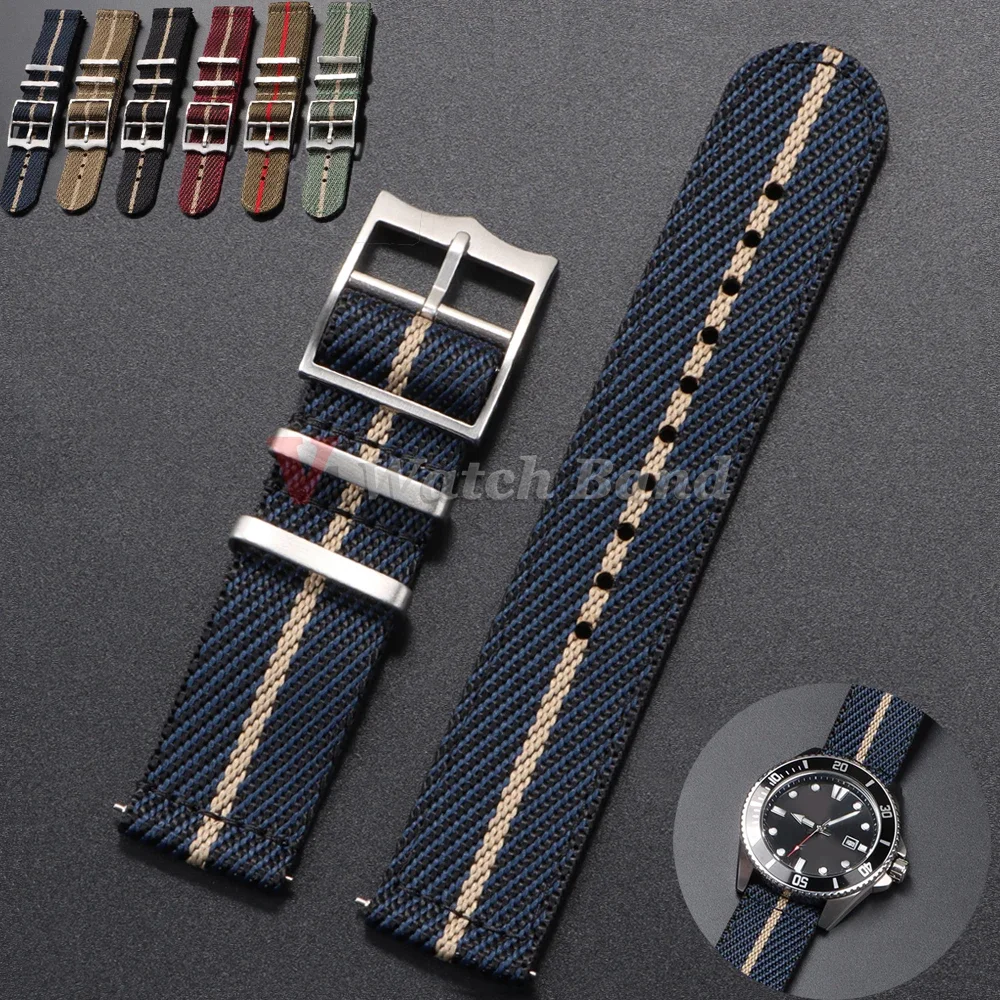 20 22mm Nylon Strap for Tudor  - Nylon Nato Strap avaliação e preço