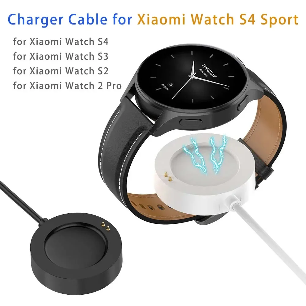 White Smartwatch Charging Cabl - Xiaomi Smartwatch S4 Accessories avaliação e preço