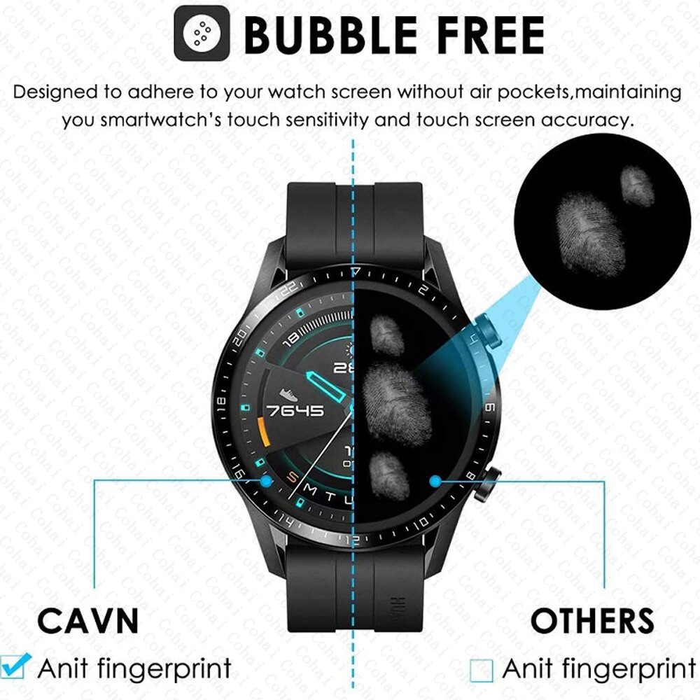 20D Curved Edge Tempered Glass - Titan Smartwatch Accessories avaliação e preço