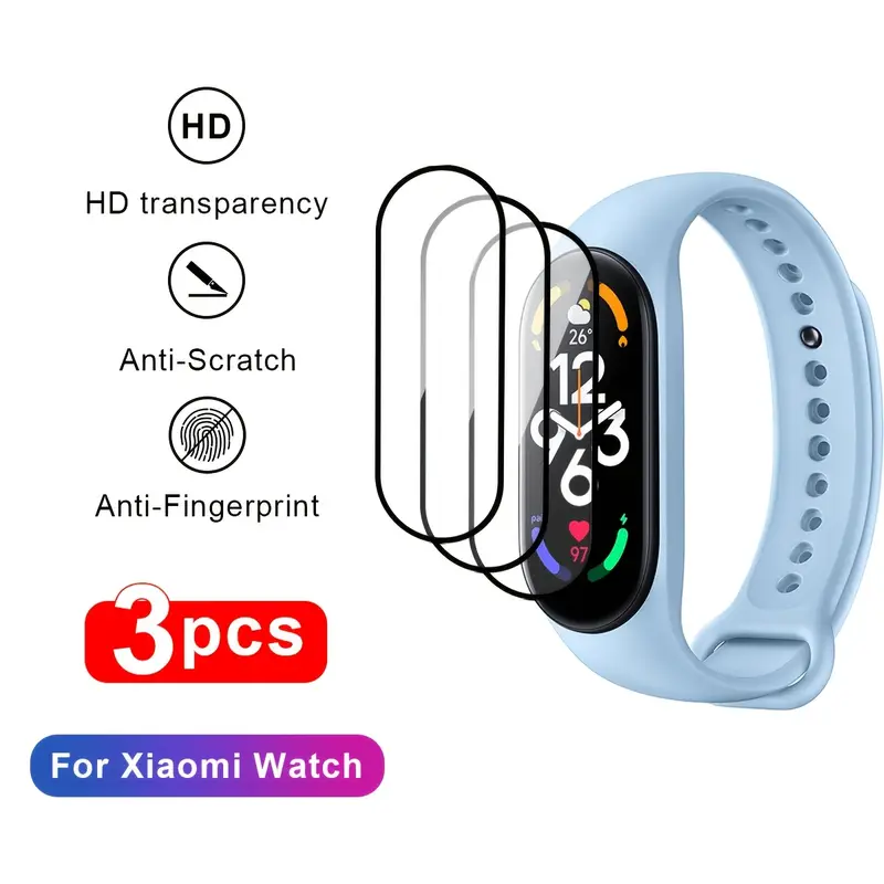 3D Screen Protector Film for X - Xiaomi Smartwatch Accessories avaliação e preço