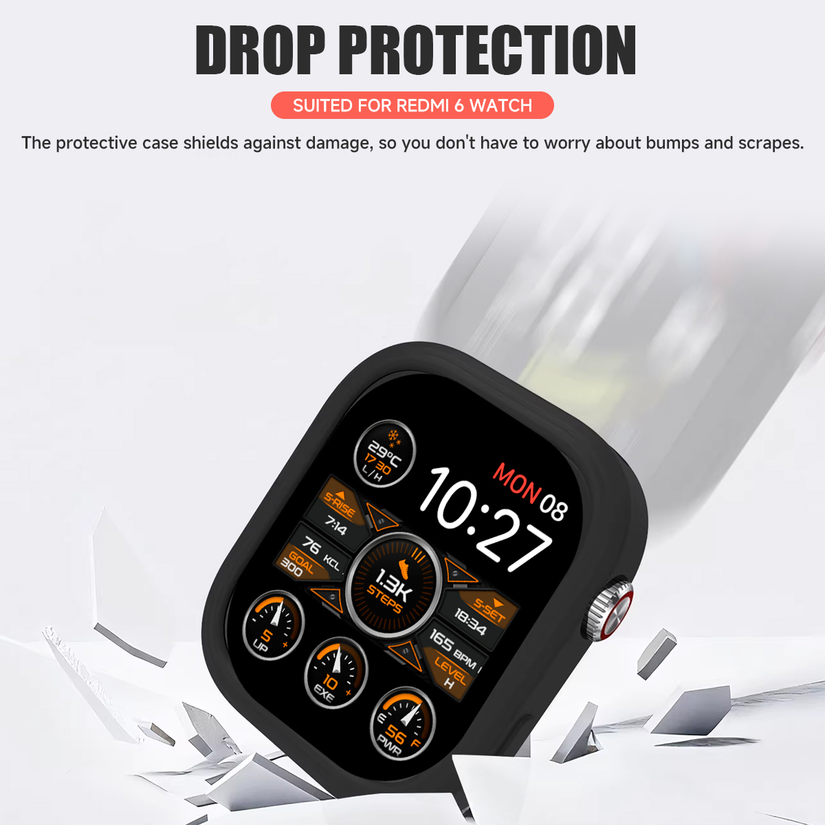 For Xiaomi Redmi watch 6 Silic - Xiaomi Smartwatch Accessories avaliação e preço
