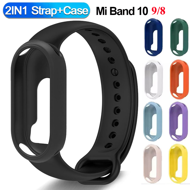 Silicone Strap+Watch Case For  - Xiaomi Smartwatch Accessories avaliação e preço