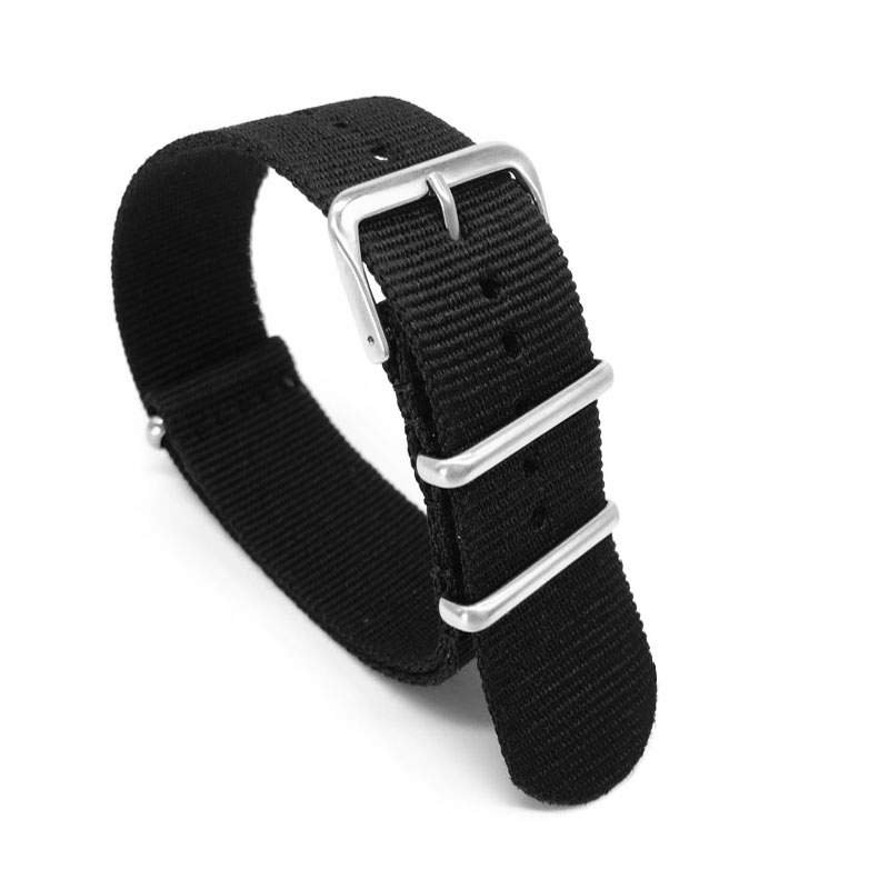 Black Nylon Strap for 16mm 18m - Nylon Nato Strap avaliação e preço