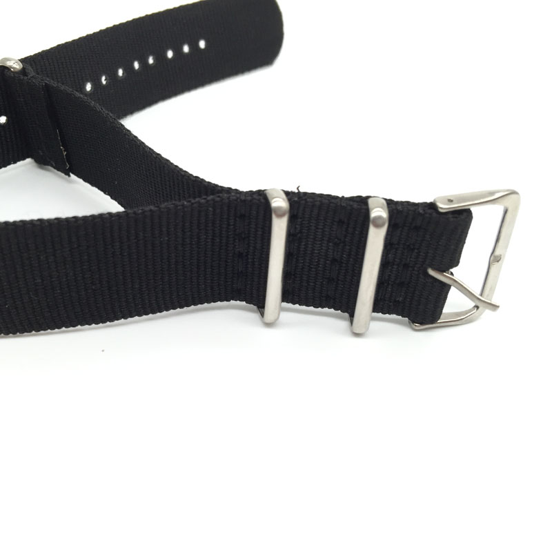 Black Nylon Strap for 16mm 18m - Nylon Nato Strap avaliação e preço