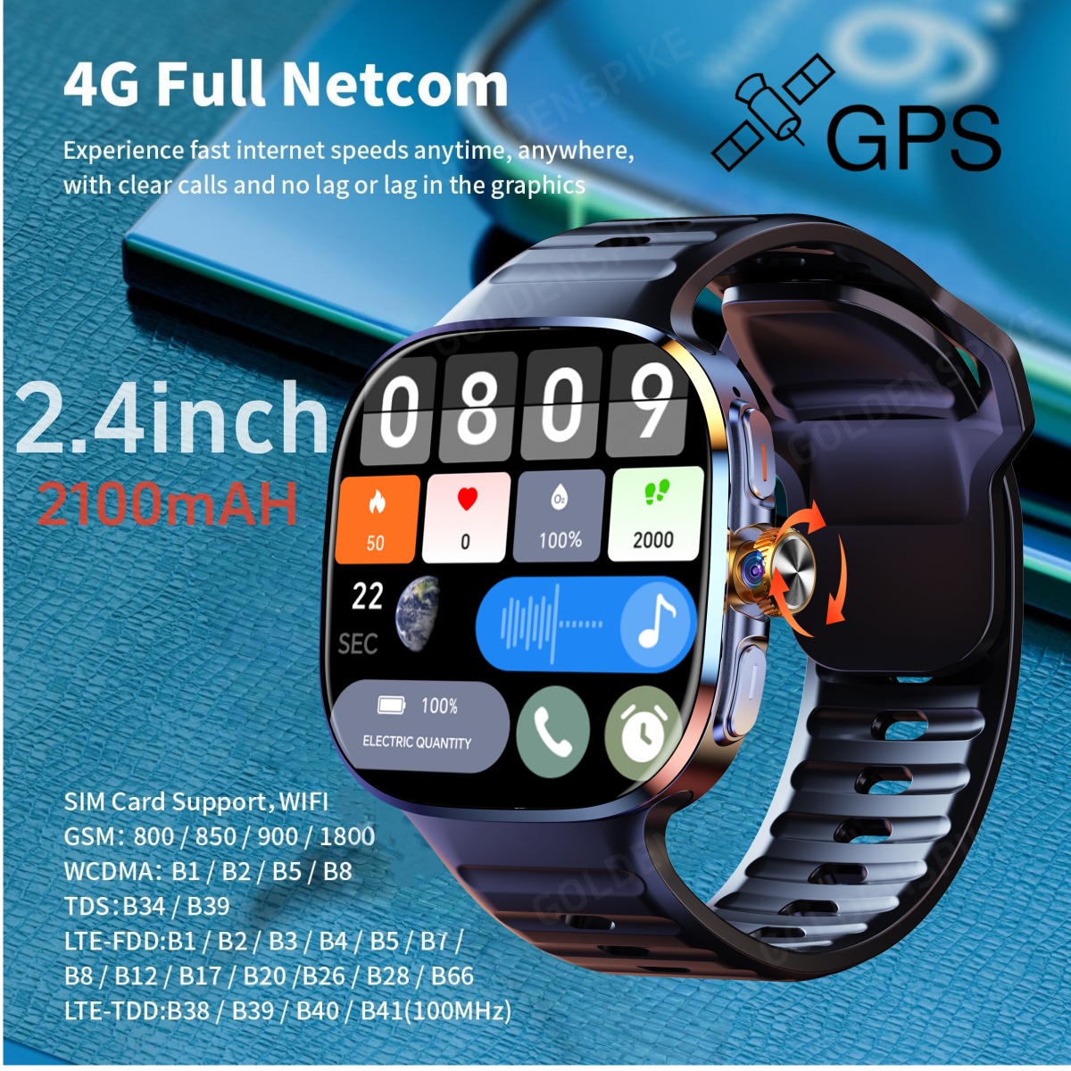 32GB+512GB M99 Smart Watch 4G  - Smartwatch Nexus avaliação e preço