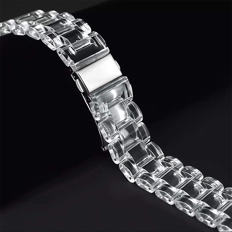 Transparent Glacier band for S - Titan Smartwatch Accessories avaliação e preço