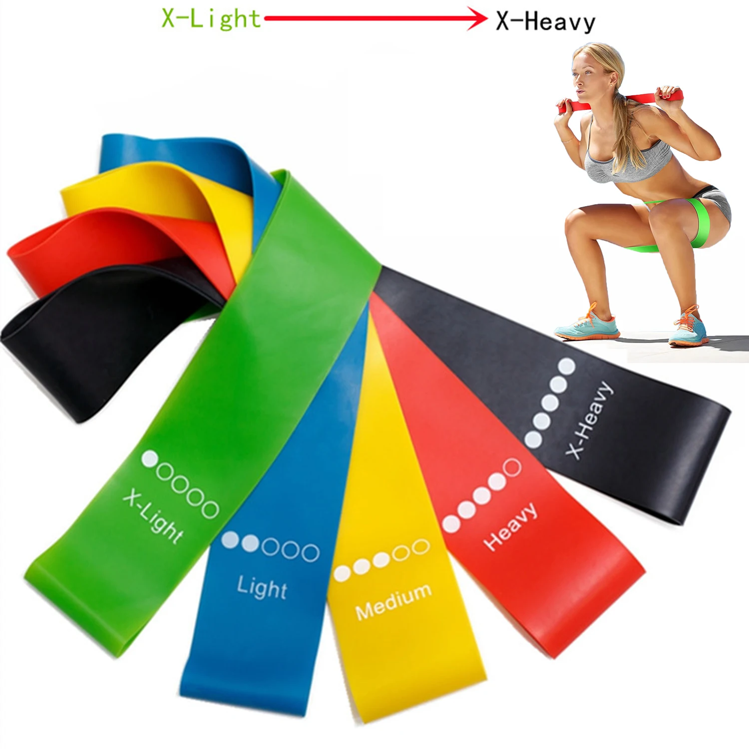 TPE Resistance Bands Fitness S - Milanaise Mesh Band avaliação e preço