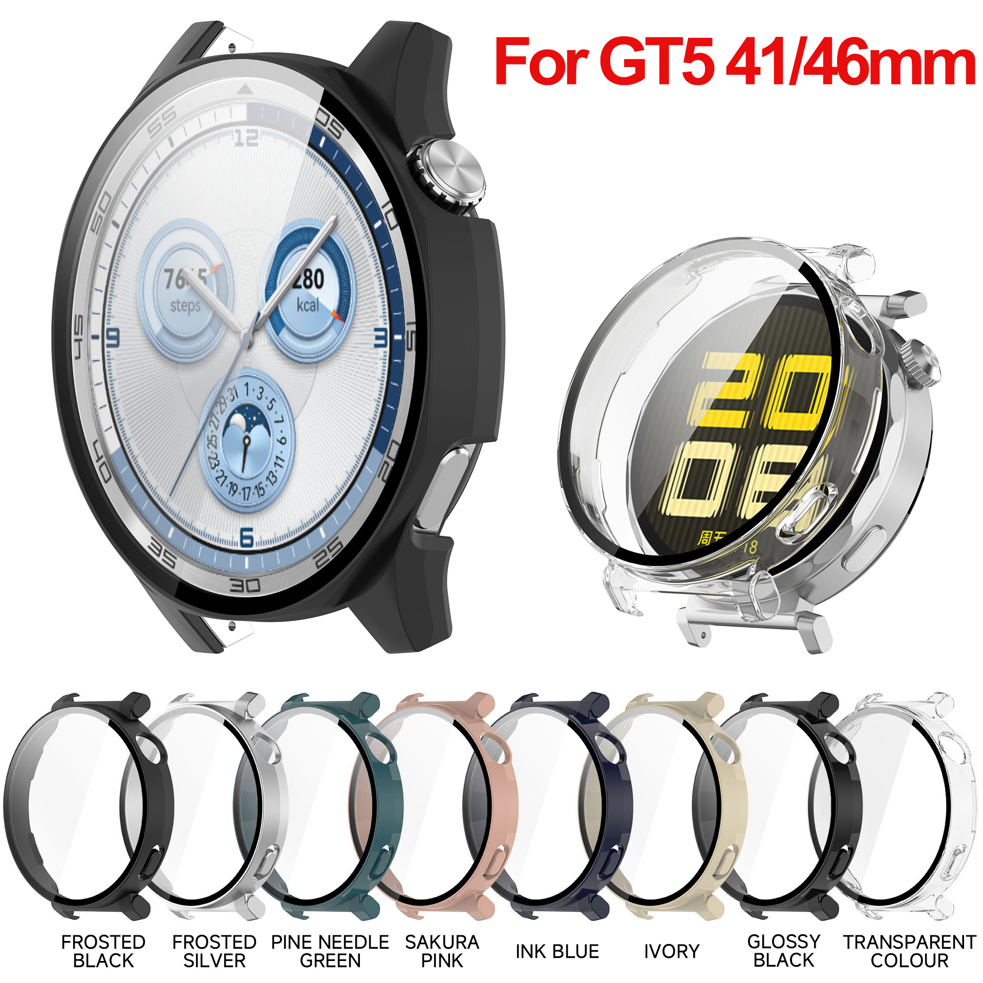 Tempered glass case For Huawei - Titan Smartwatch Accessories avaliação e preço