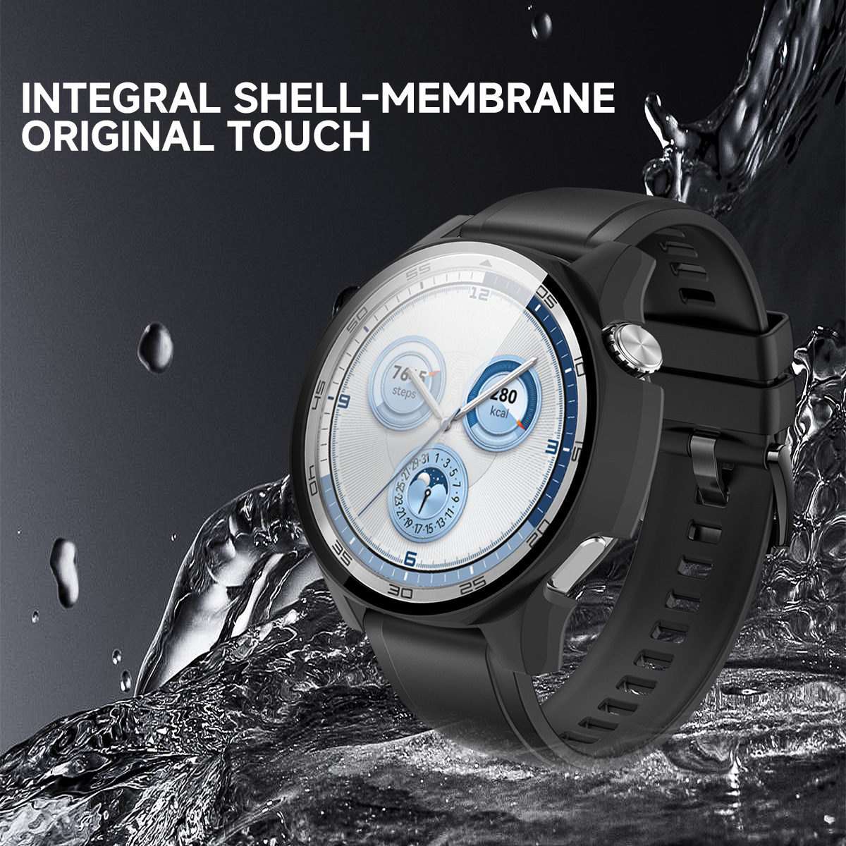 Tempered glass case For Huawei - Titan Smartwatch Accessories avaliação e preço