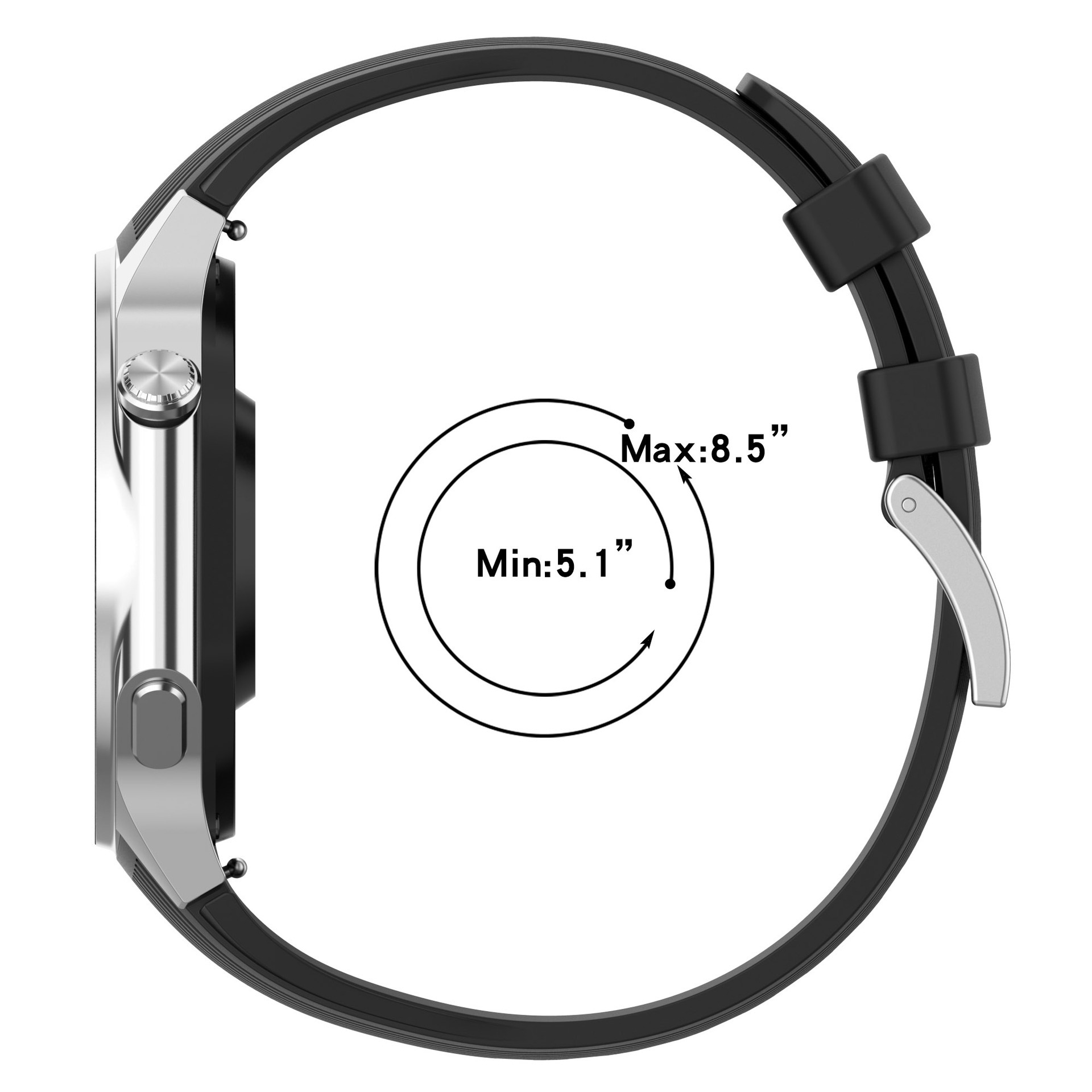 No Gap Silicone Watchband For  - Smartwatch X2 avaliação e preço