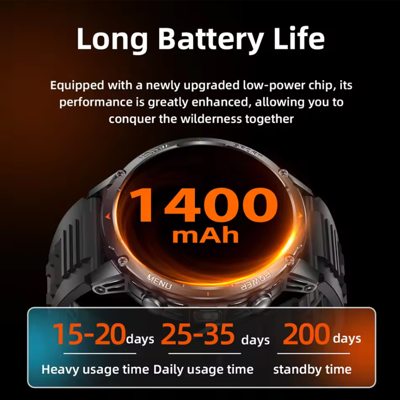 New Durable 1400mAh Battery T- - Smartwatch Nexus avaliação e preço