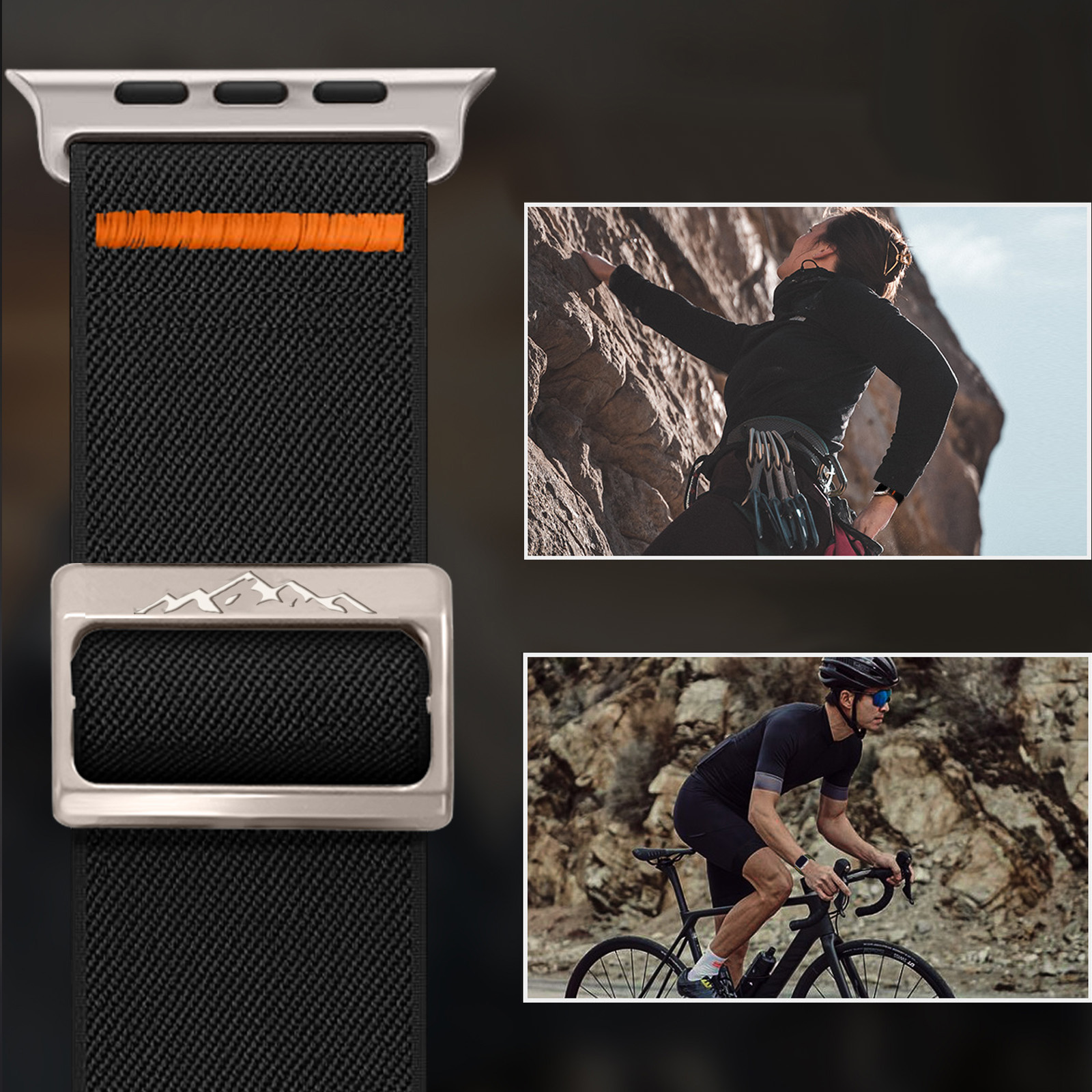 Nylon Strap For Apple Watch ul - Titan Smartwatch Accessories avaliação e preço