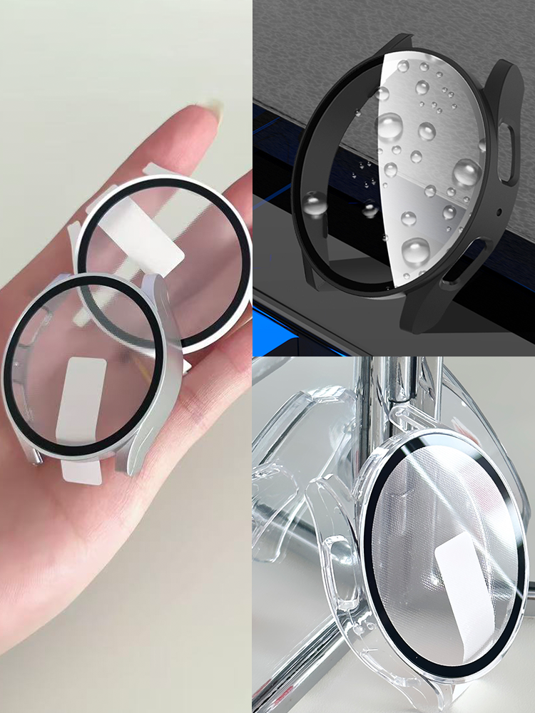 Tempered Glass+PC Case for Sam - Accessories For Galaxy Watch 5 avaliação e preço