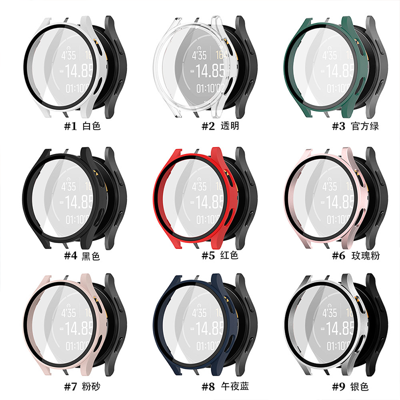 Tempered Glass+PC Case for Sam - Accessories For Galaxy Watch 5 avaliação e preço