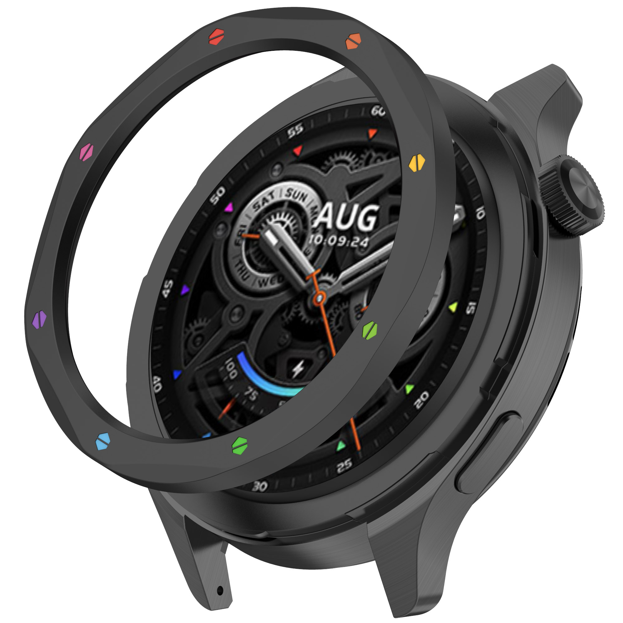 Metal Bezel Ring Case For Xiao - Xiaomi Smartwatch Accessories avaliação e preço