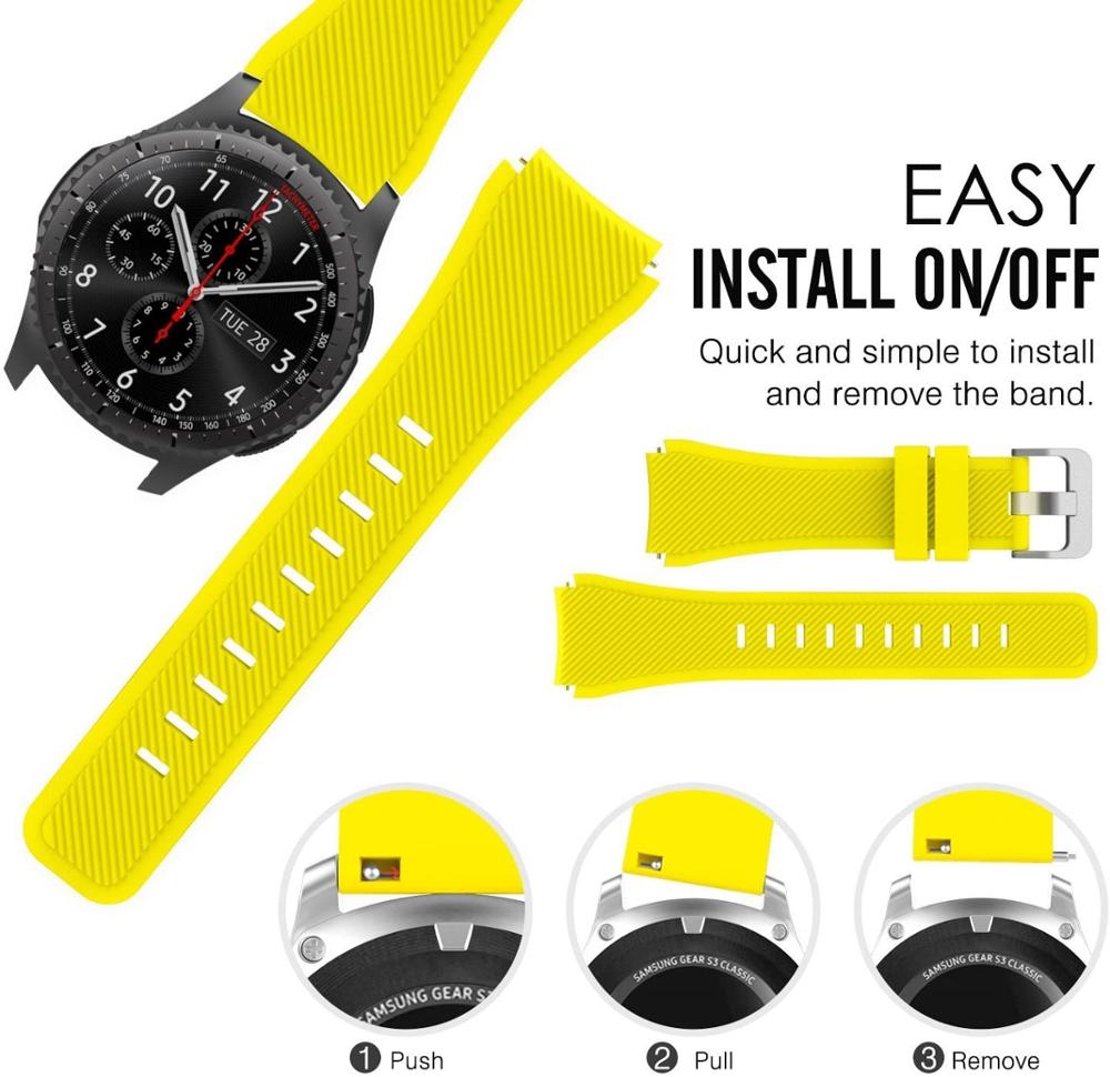 20/22mm Watch Strap For Samsun - Titan Smartwatch Accessories avaliação e preço