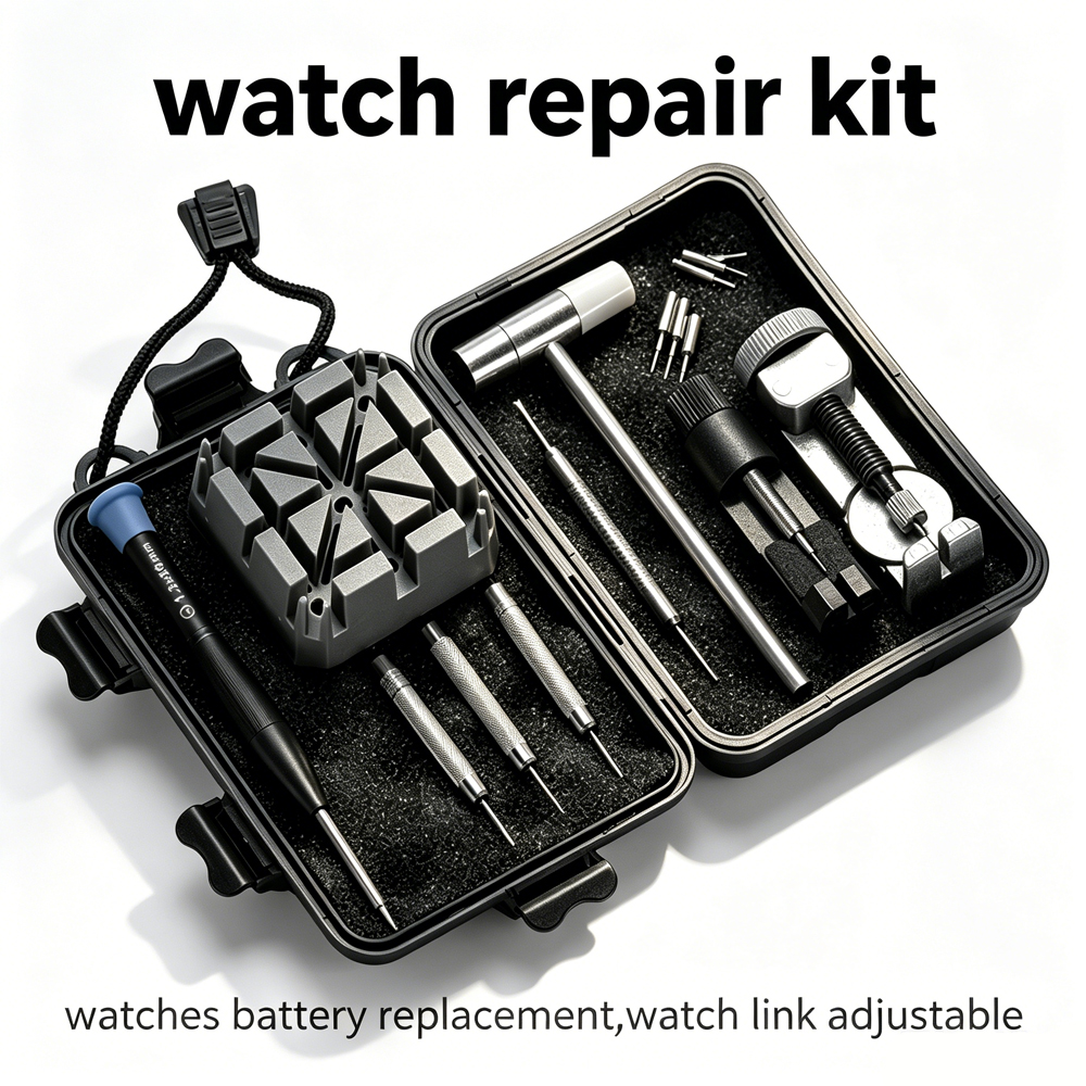 16Pcs Watch band adjust tool U - Tool Kit Strap Change avaliação e preço