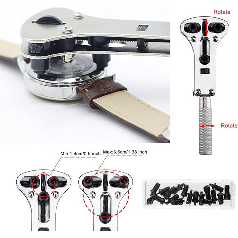 Professional Watch Repair Kit  - Tool Kit Strap Change avaliação e preço