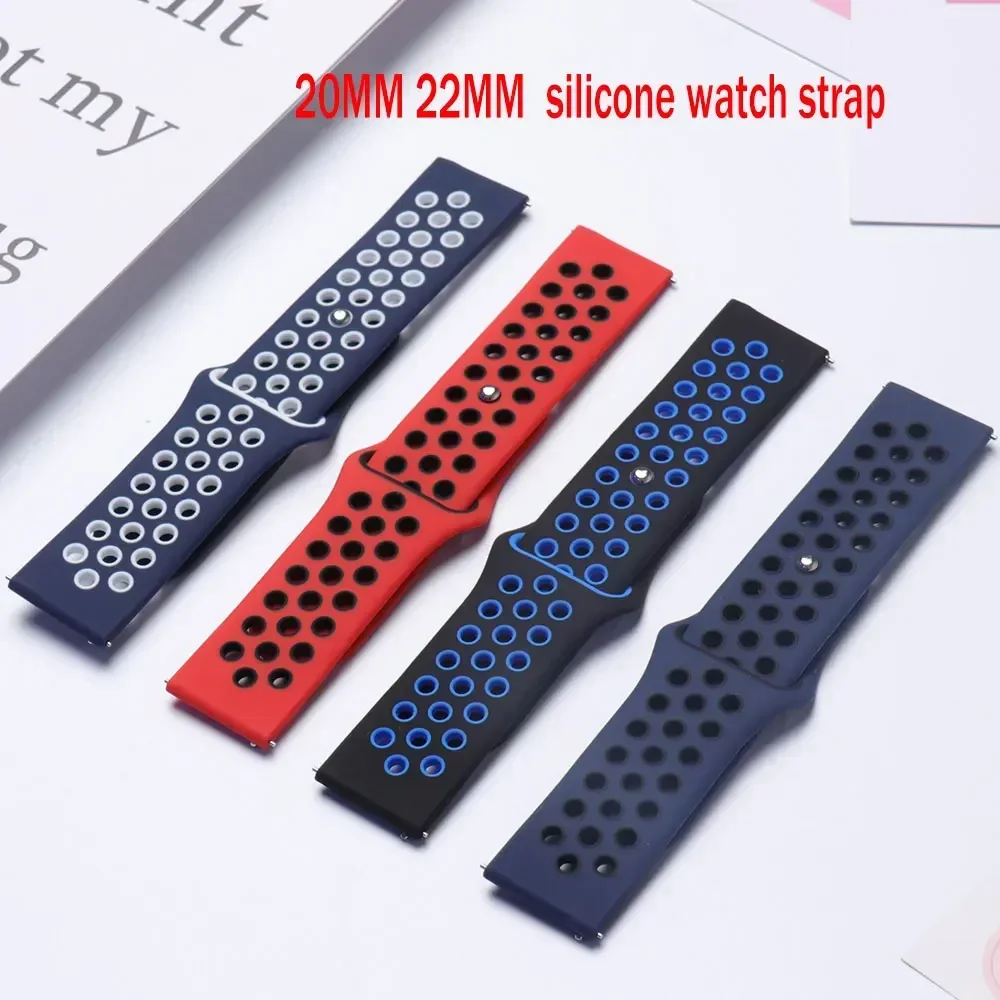 22MM 20mm Silicone Strap For X - Xiaomi Smartwatch S4 Accessories avaliação e preço