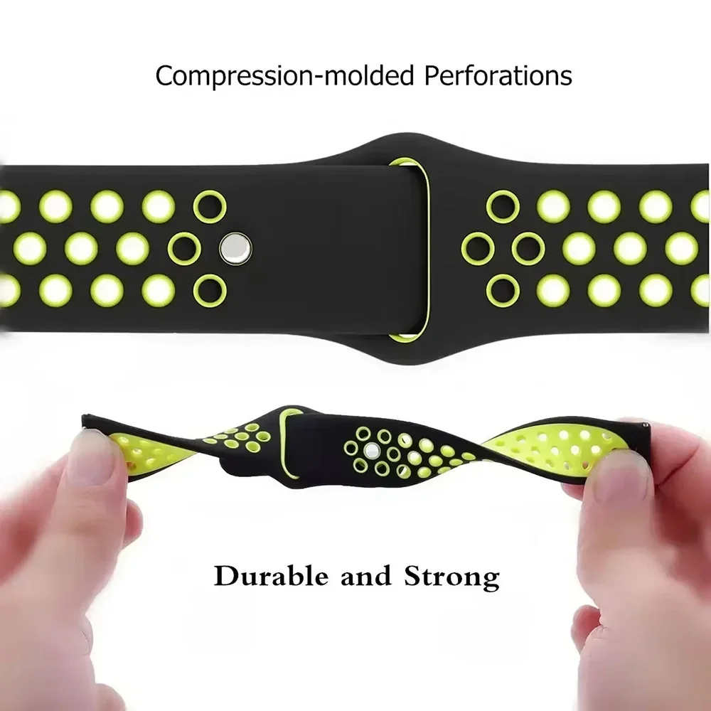 22MM 20mm Silicone Strap For X - Xiaomi Smartwatch S4 Accessories avaliação e preço