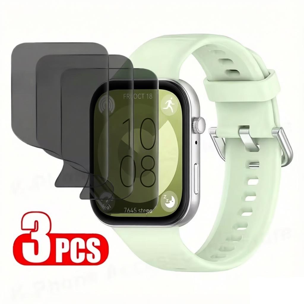 1-3Pcs Privacy Hydrogel Screen - Huawei Smartwatch Accessories avaliação e preço